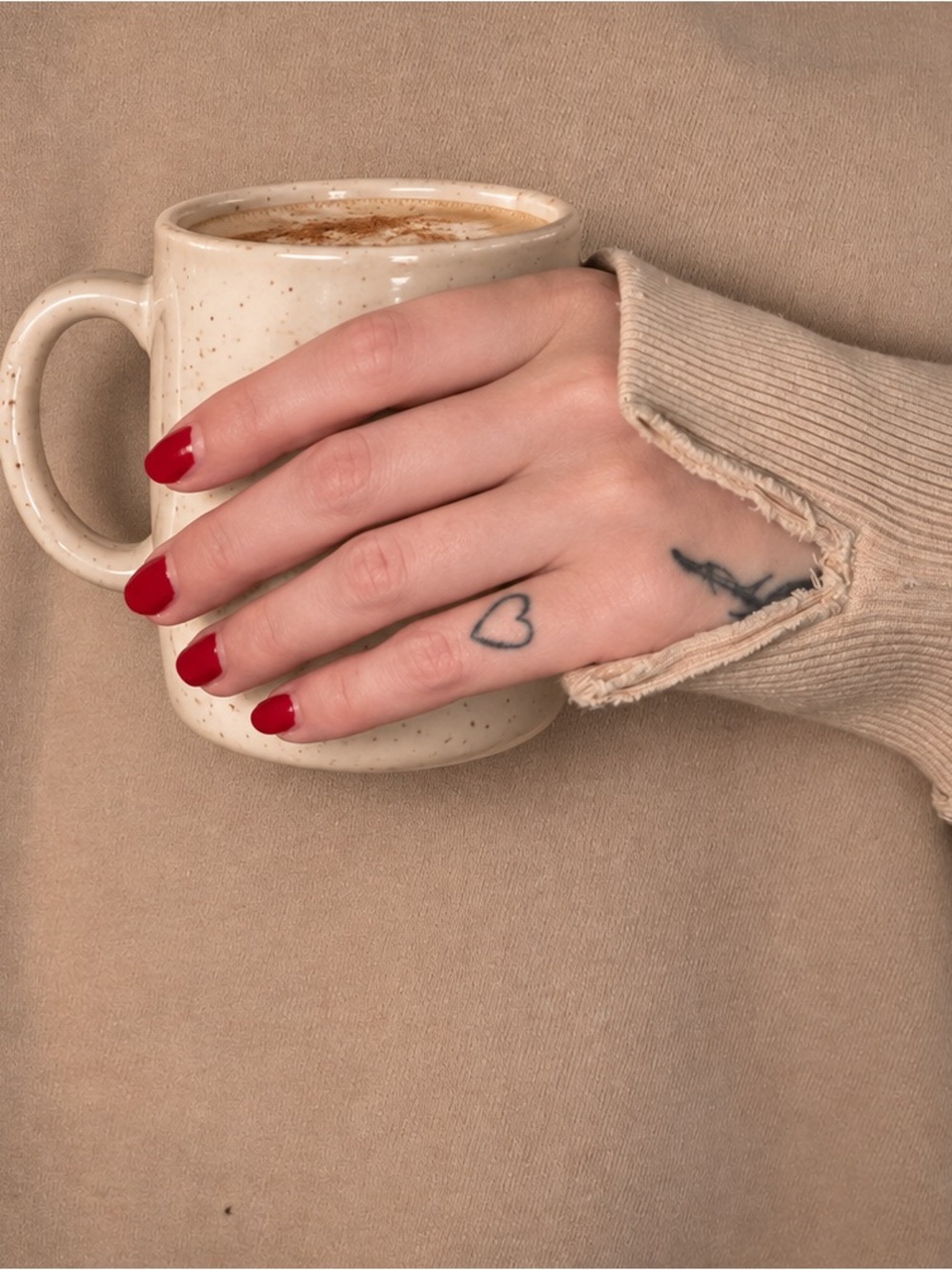 aerie Cream Oversized Crewneck Sweater - Picture 5 of 5
